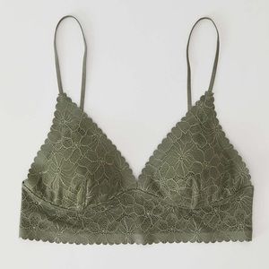 Out From Under Laser-cut Scallop Lace Bralette